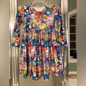 Pokémon Dress Girls’ 5-6T Cotton Spandex EUC